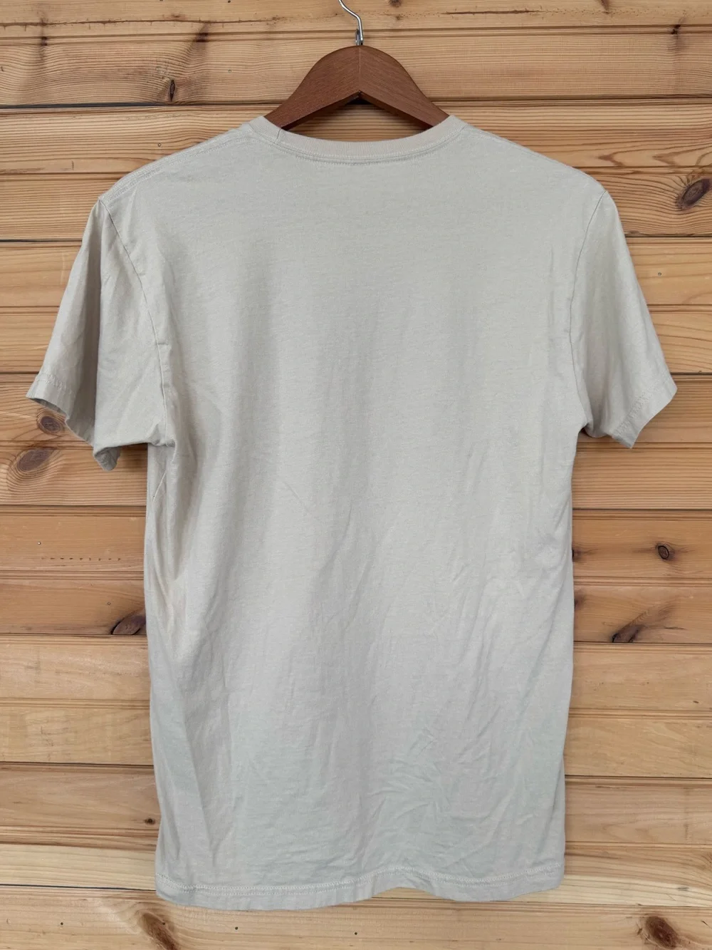 Jones Beach Graphic T-Shirt | Sand Beige | Unisex Medium | Worn Once